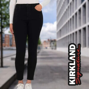 Kirkland Signature | High-Rise Skinny Jean | Black | NWT
